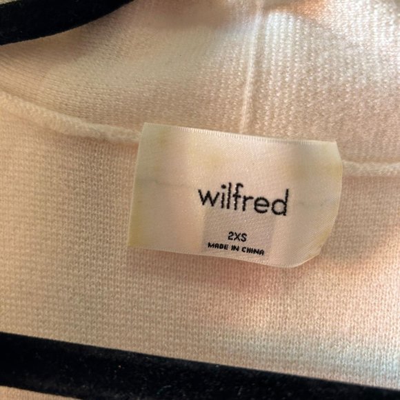 Aritzia Wilfred Torcy Belted Duster Cardigan Sweater Ivory Size XXS - Picture 6 of 6